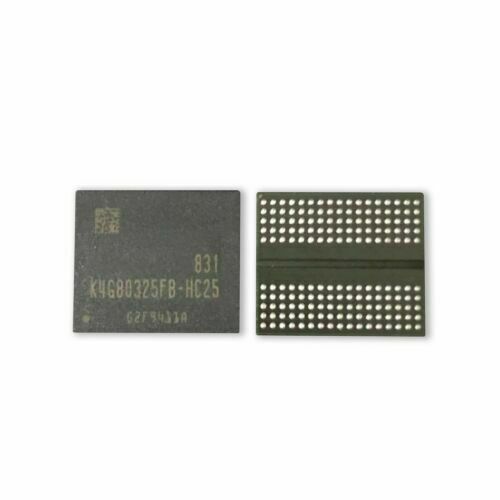 1PC Brand New K4G80325FB-HC25 BGA IC Chipset Black with Solder Balls