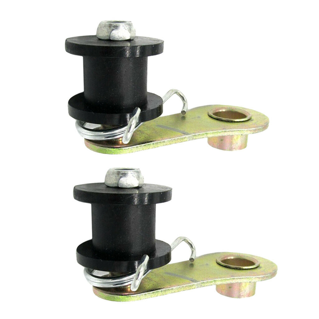 2 Pieces Motorcycle Chain Tensioner Roller w/ Spring for Dirt Bike Moto New