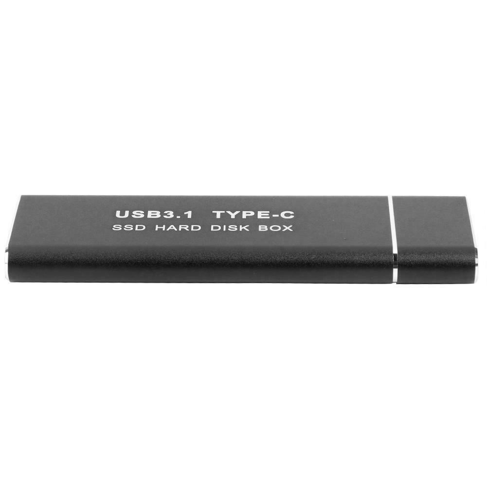 Hard Disk Case SSD USB3.1 Type C to M.2 NGFF External Hard Drive Enclosure #k