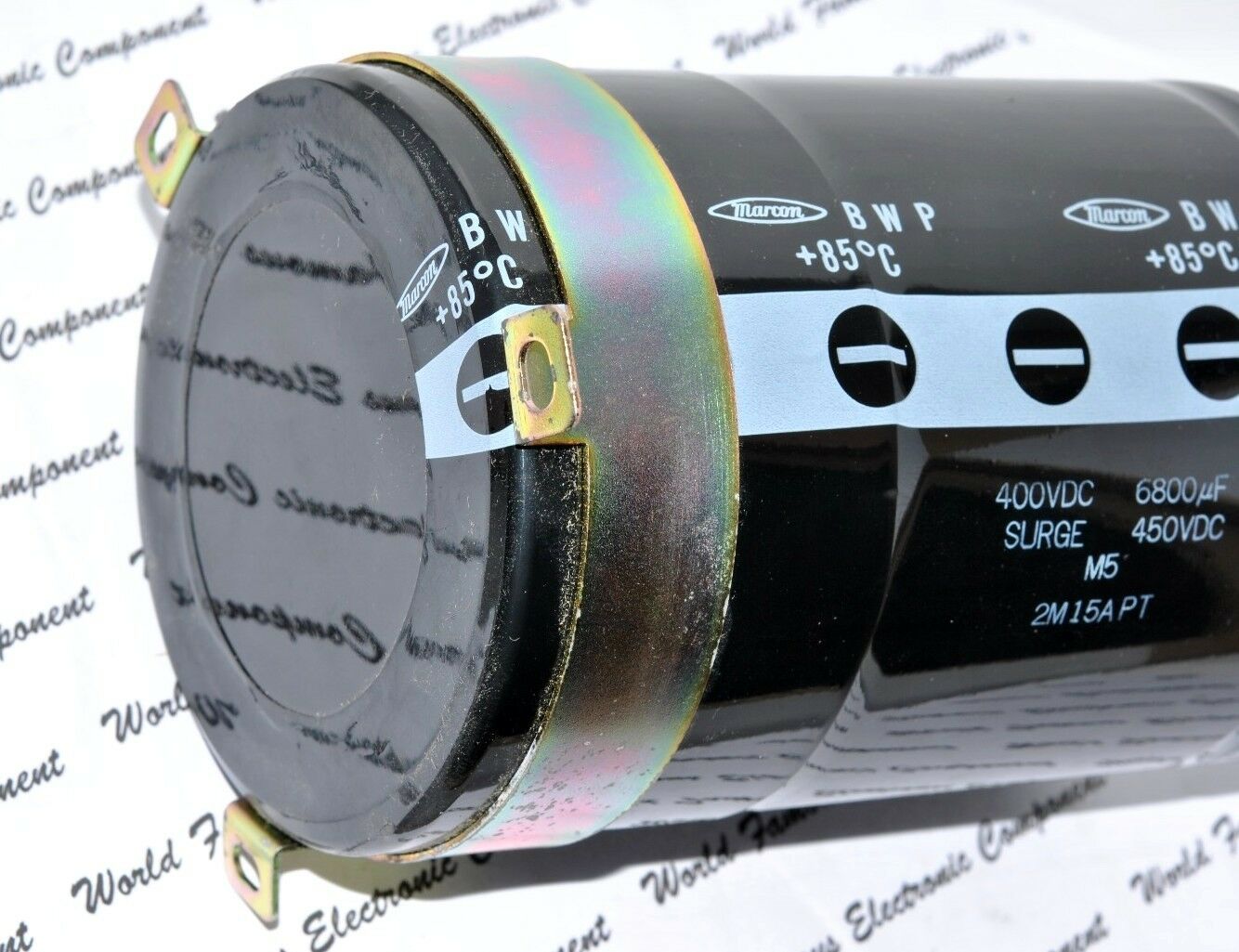 1pcs - MARCON BWP 6800uF 400V Screw Terminal Electrolytic Capacitor