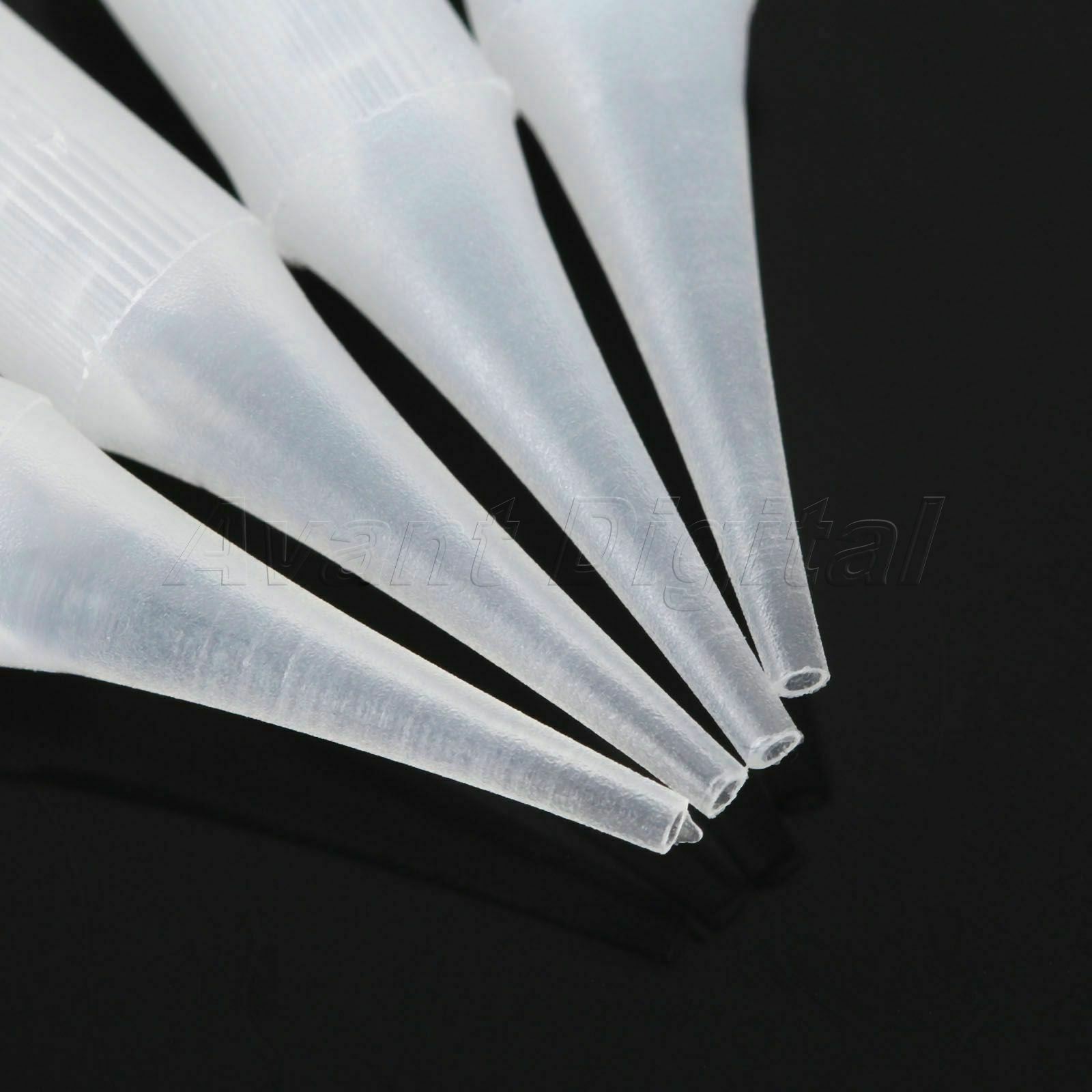 50pcs Mouth 3R Sterile Disposable Tattoo Nozzle Tips Needle Tube Machine Supply