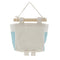 Cute Fabric Storage Bag Multipurpose Wall Hanging Bag Home Organiser Blue