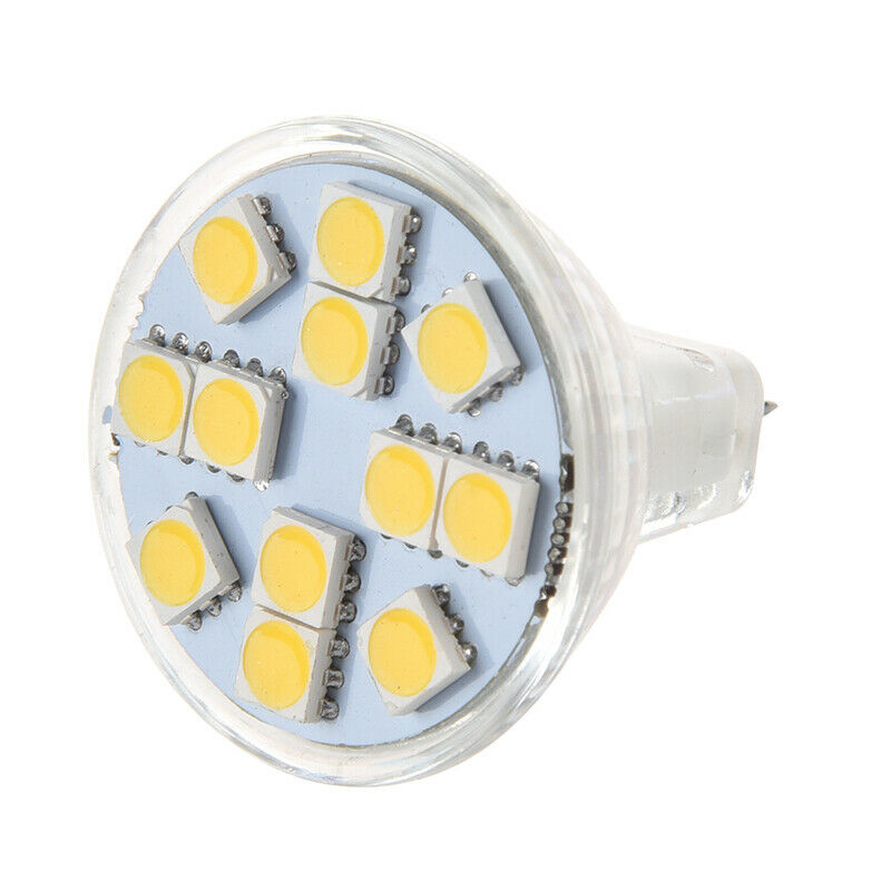 MR11 G4 12 LED Spot Light Bulb Warm White New K6N7N7