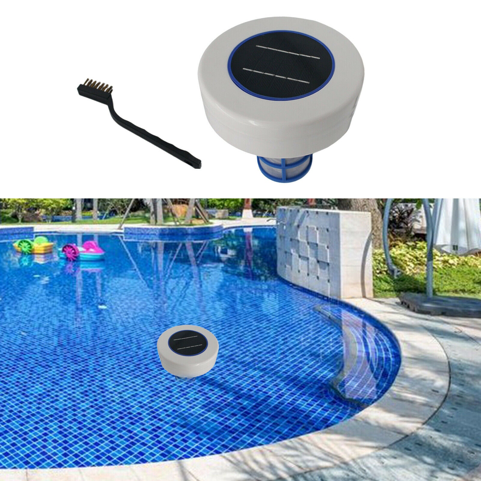 Swimming Pool Solar Pool Ionizer Swim Kills Algae in Pool Keeps Pool Cleaner