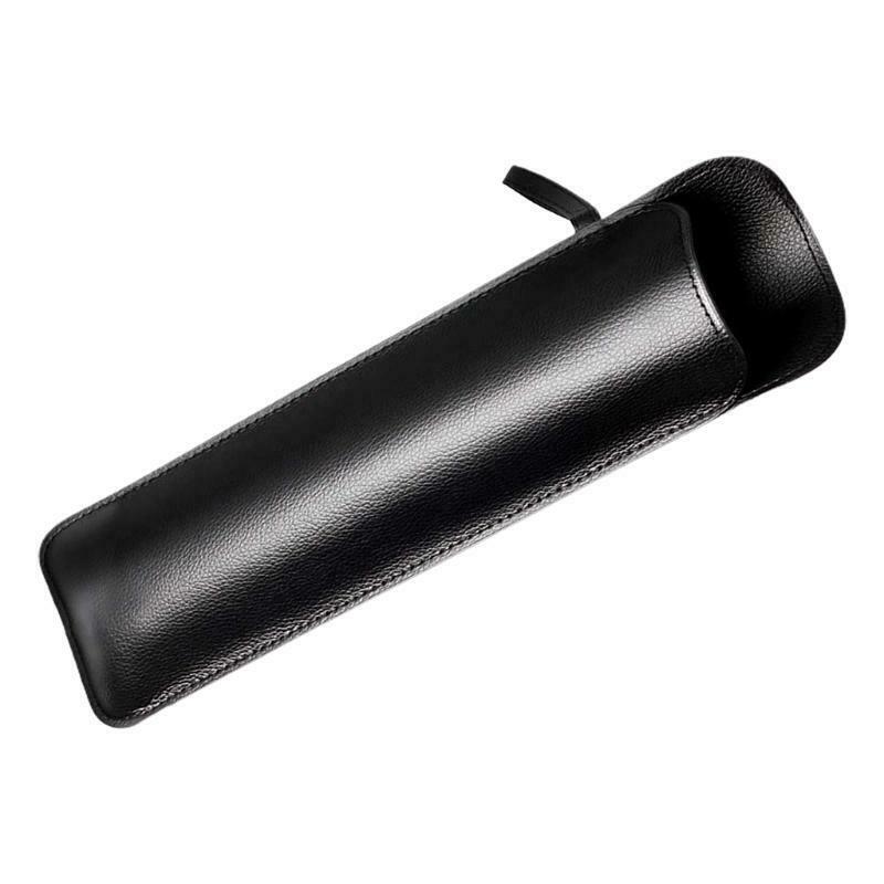 Black PU Leather Umbrella Cover Case Portable Waterproof Umbrella Storage Pocket