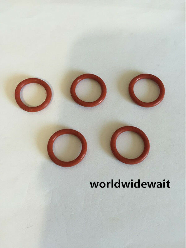 5Pcs 80mm Outside Dia 4mm Thick Industrial Silicon O Ring Seal