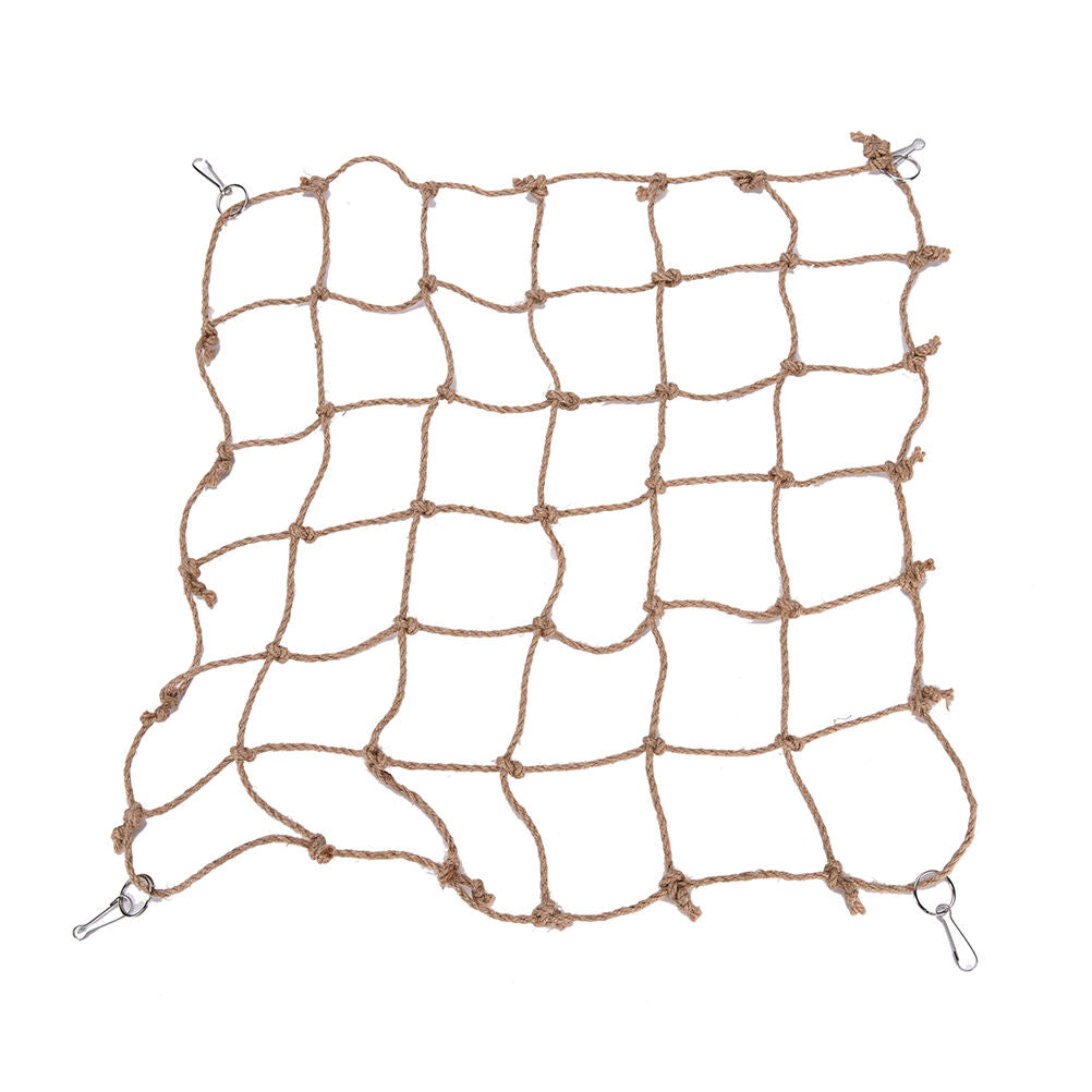 Parrot Birds Climbing Net Jungle Fever Rope Small Animals Toys Fad US