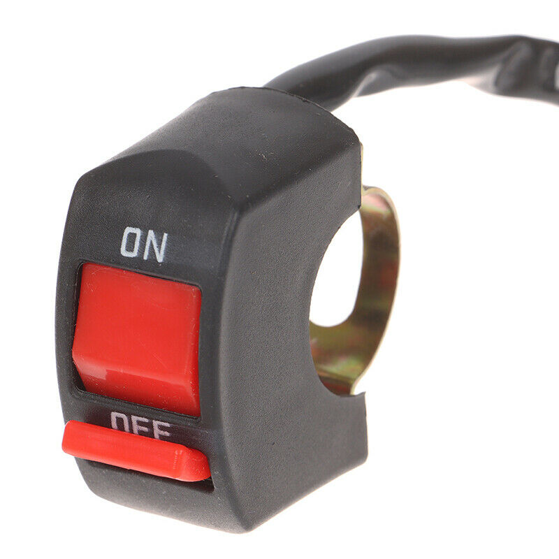 1 Piece Motorcycle Switches Bullet Connector Handlebar Switches ON/OFF Bu.l8