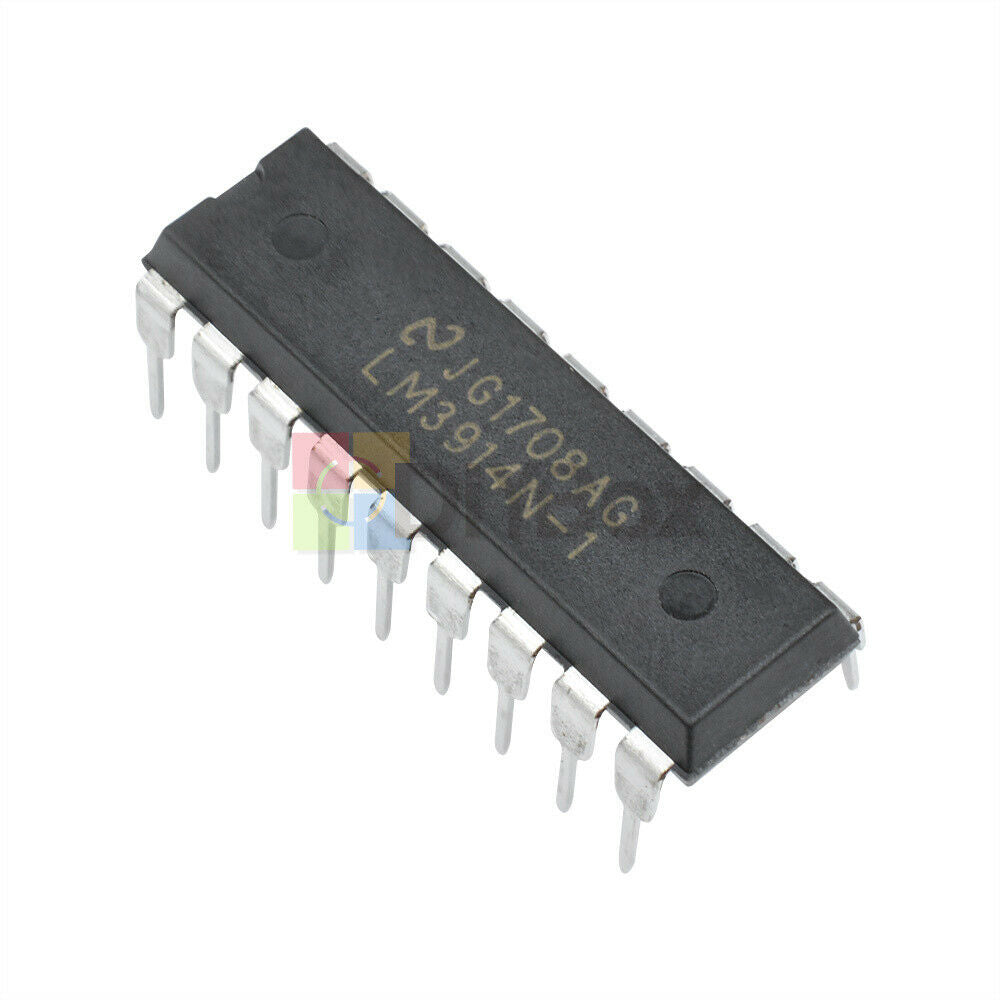 5Pcs 18 Pin LM3914N-1 LM3914N-1/NOPB IC LED Display Driver IC NSC DIP-18