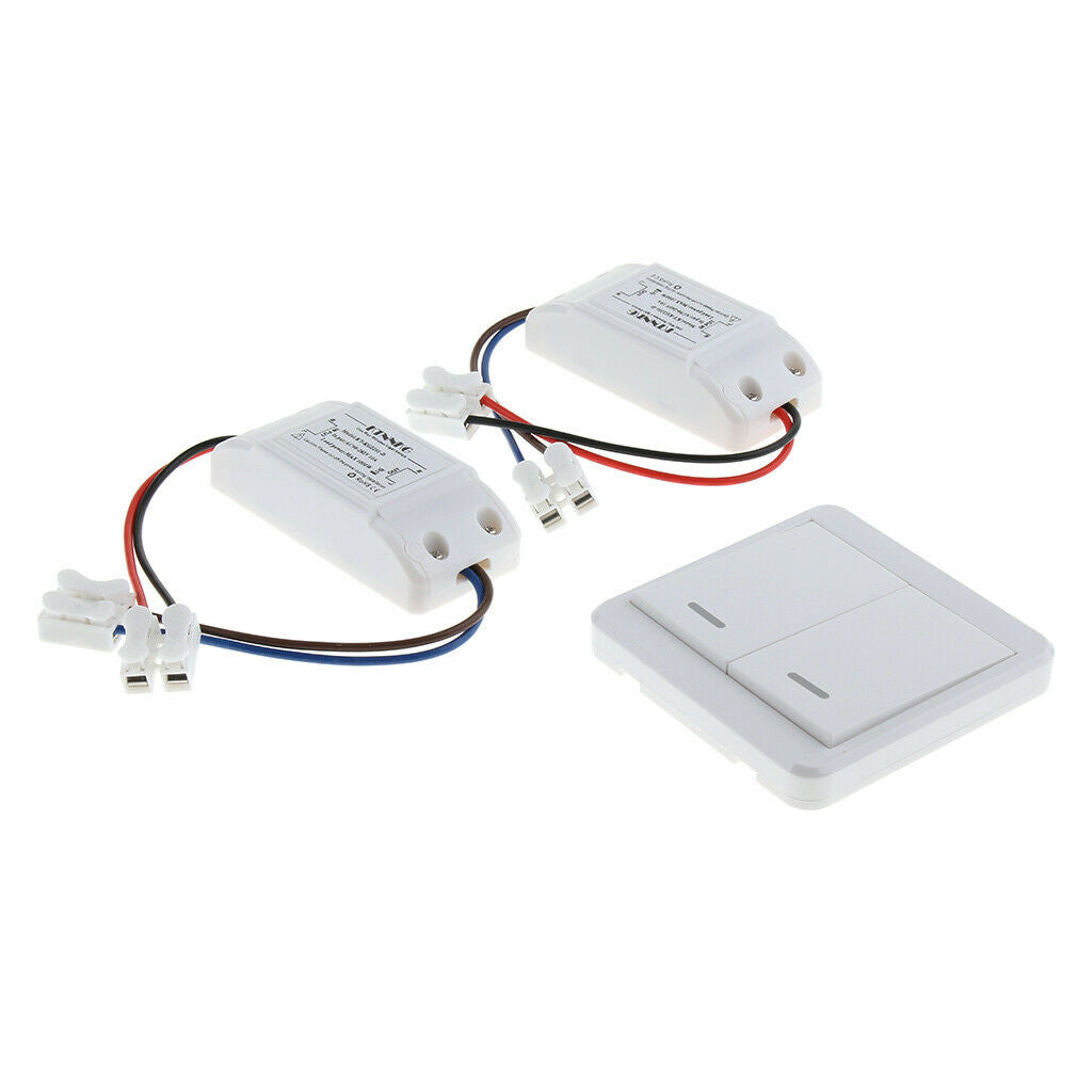 AC85-260V Smart Wireless RF Remote Control Switch Module 433 2CH