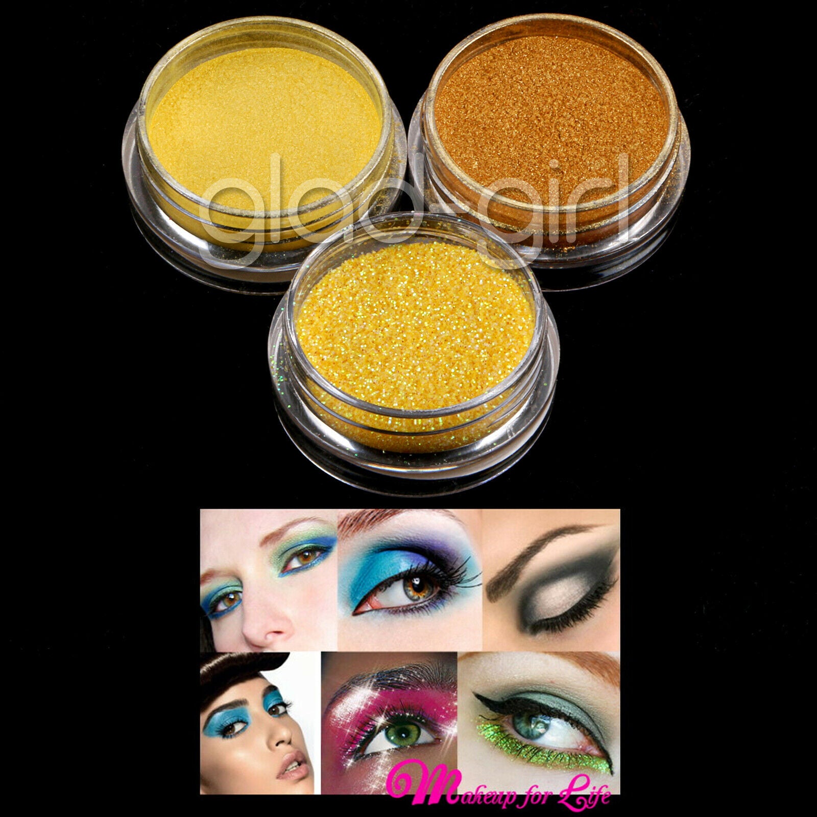 13 Colors/Set Eye Shadow Pot Shimmer Matte Glitter Powder Cosmetic Makeup Set