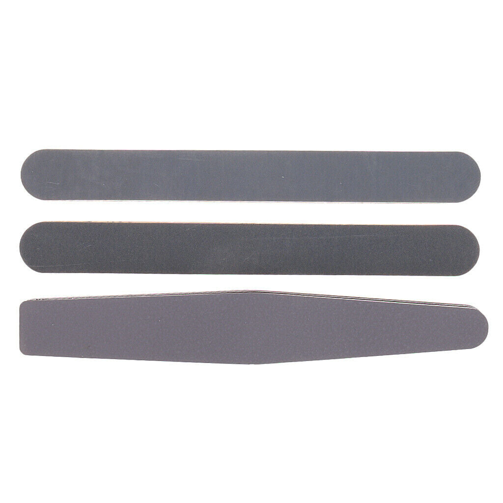 3 Shapes Sanding Polishing Buffer Emery Board Sticks Nail Art Nail Files Kit