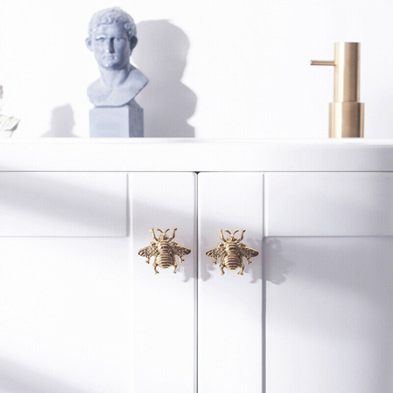 Bee Shape Furniture Handles Door Knobs For Cupboard Kitchen Cupboard Draw.l8