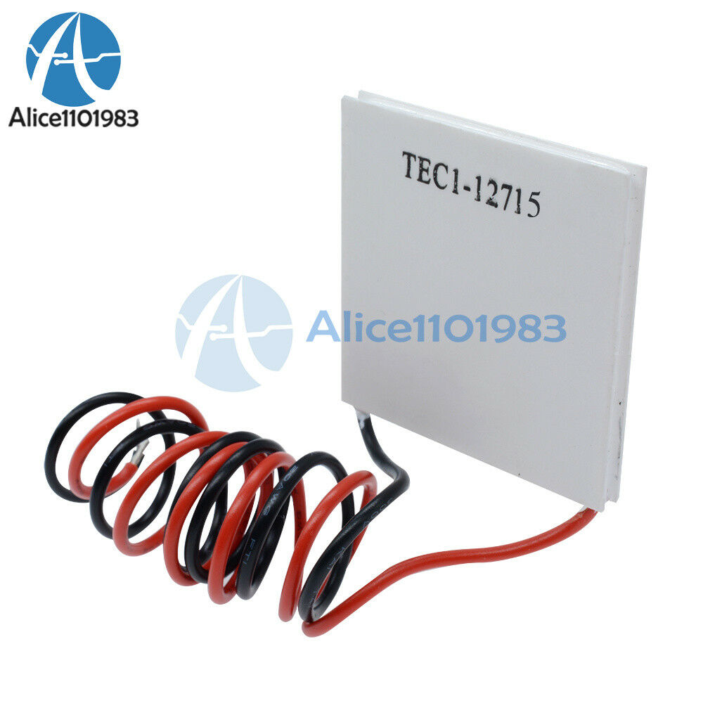 TEC1-12715 Heatsink Thermoelectric Cooler Cooling Peltier Plate Module AL