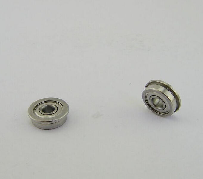MF104ZZ  4x10x4 mm Metal Shielded with Flanged PRECISION Ball Bearing Qty:4pcs