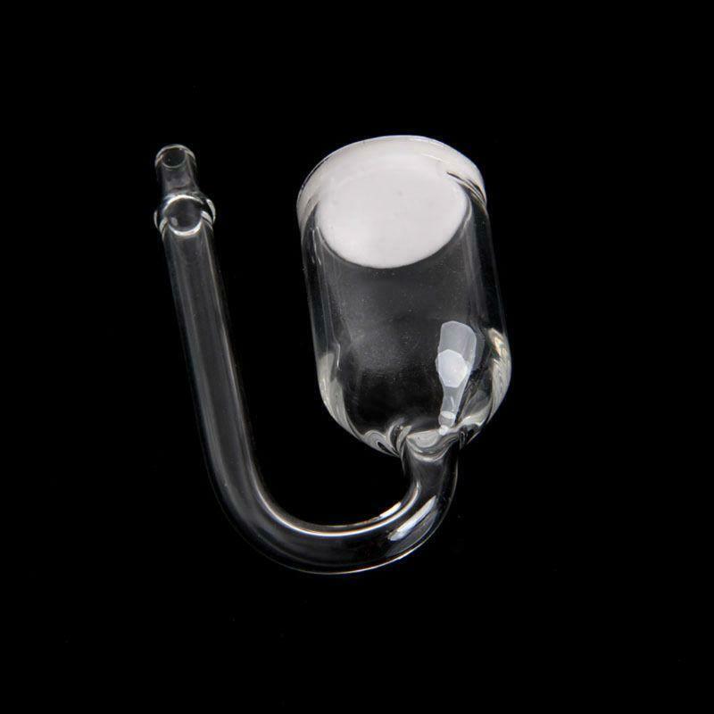 Oawjeen New Quarium Fish Tank CO2 Diffuser Check Valve U Shape Glass Tube Cup