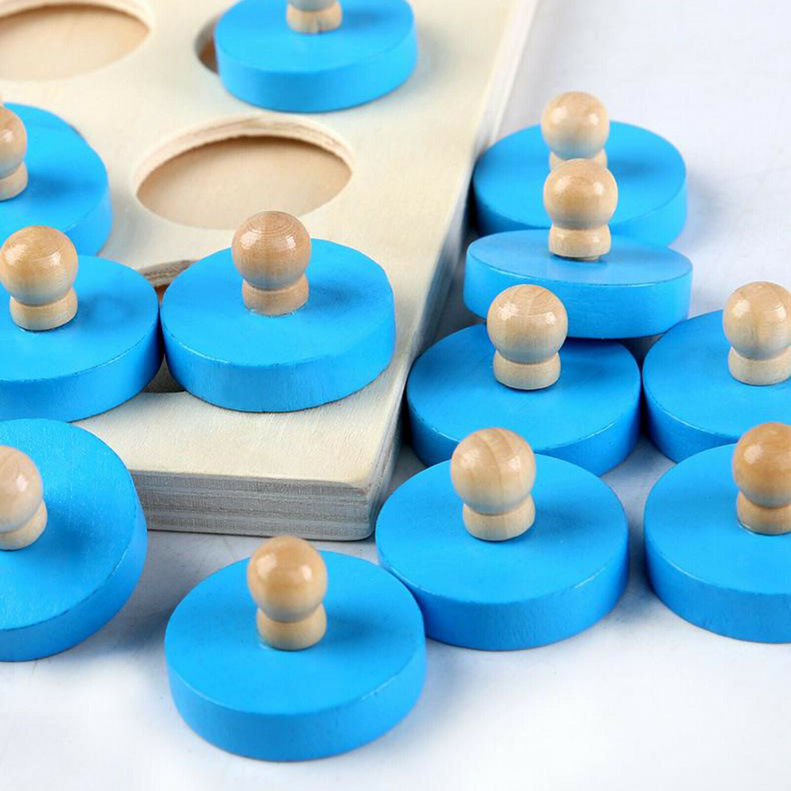 Children Wooden Memory Matching Chess Game Educational Toys for Girl Boys 3+