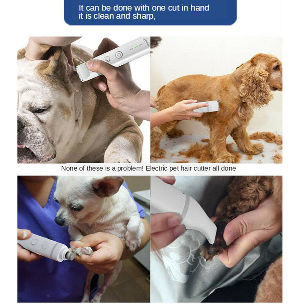 Pet Grooming Tool Dog Shaver Clippers USB Pet Hair Trimmer for Dogs and Cats