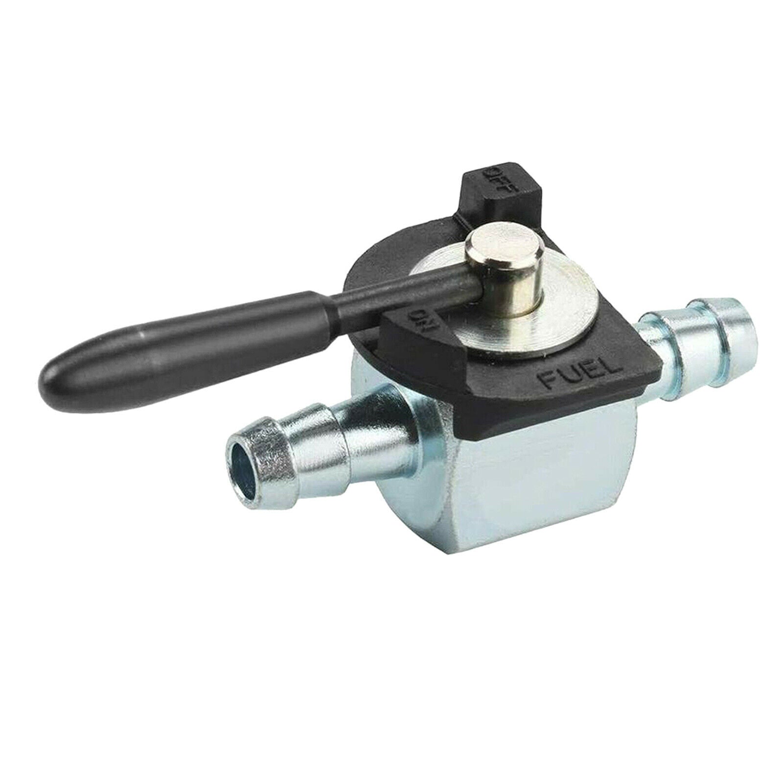 Steel Inline Fuel Shut Off Valve In-line Shutoff Petcock Switch Accessories