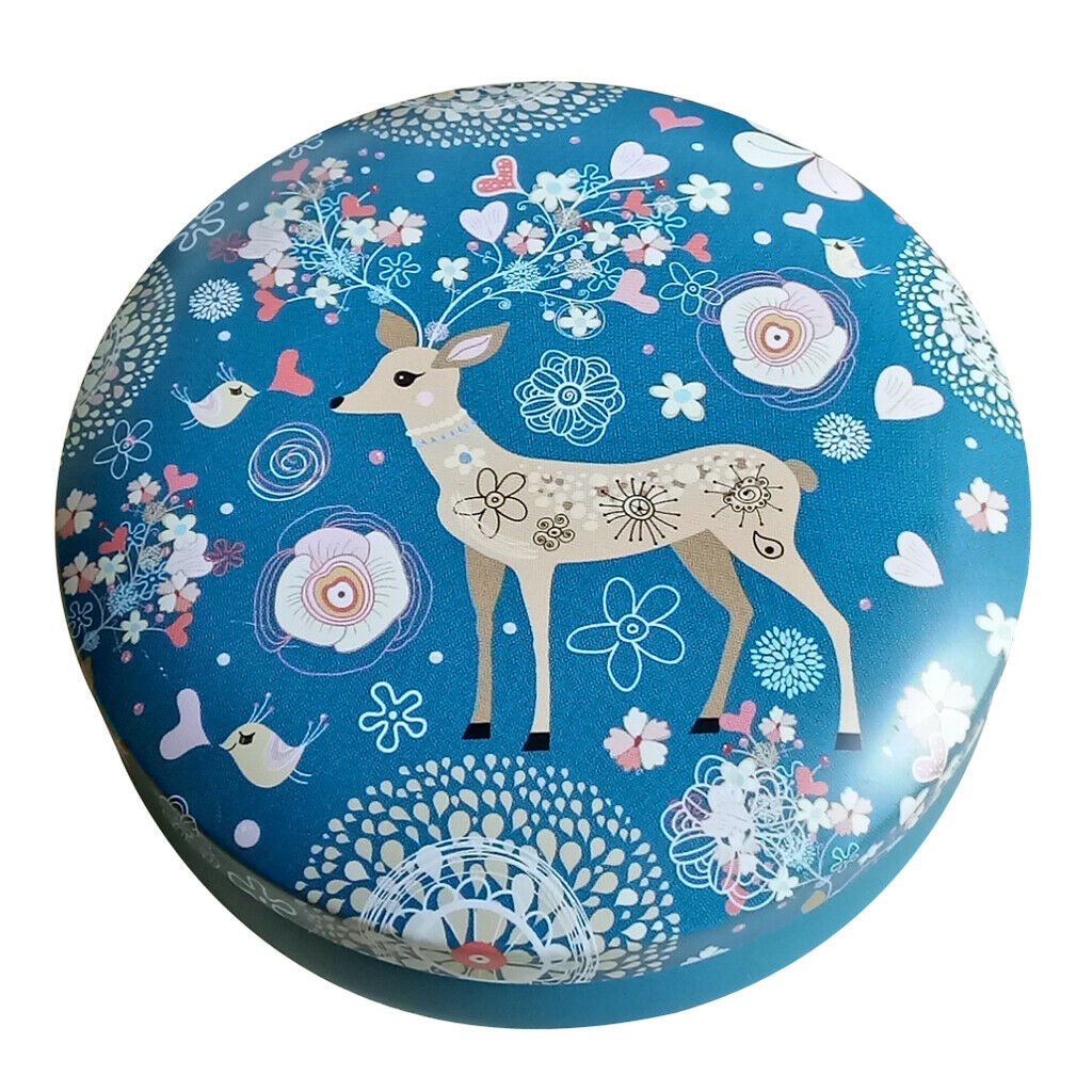Prettyia Tins Box Art Craft Storage Container DIY Candle Holder Box