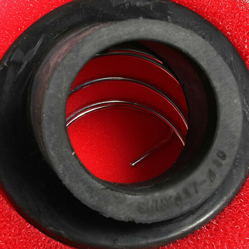50 70 90 110CC Motorcycle 35mm Sponge Foam Air Filter Cleaner Bent Neck w/ Clamp