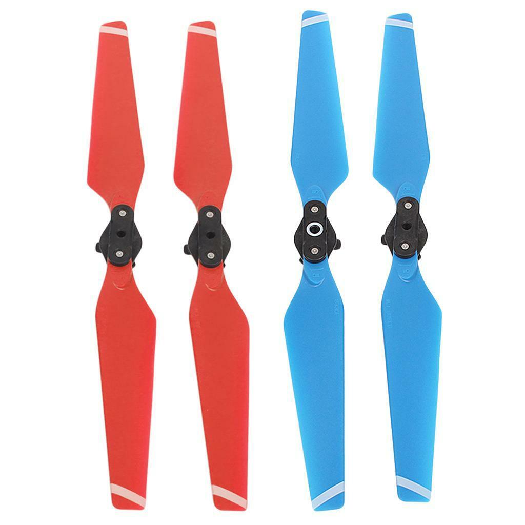 2 Pair Blue&Red Plastic Airscrew CW CCW for DJI MAVIC PRO Drone Spare Parts