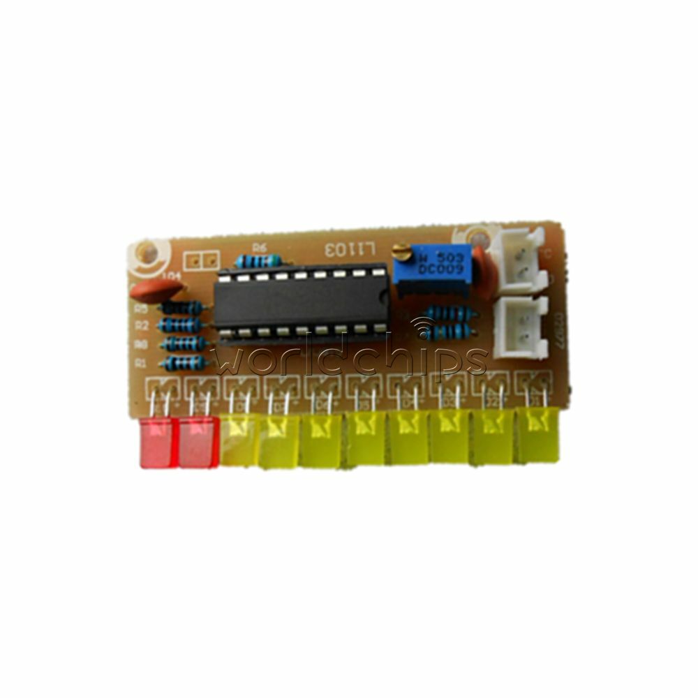 Funny 10 Audio Level Indicator LM3915 DIY Kit Electronic Audio Indicator Suite