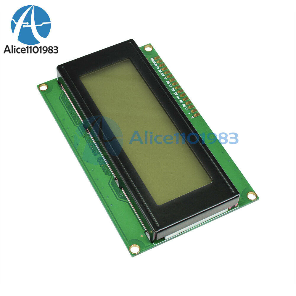 2PCS 20x4 2004 204 Character LCD Display Module 2004 LCD Yellow Green Blacklight