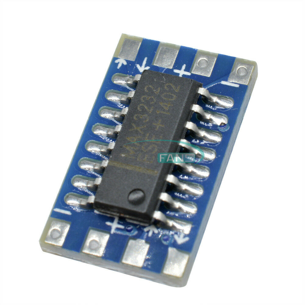 5PCS Serial Port RS232 to TTL Converter Adapter Module Board MAX3232 115200bps