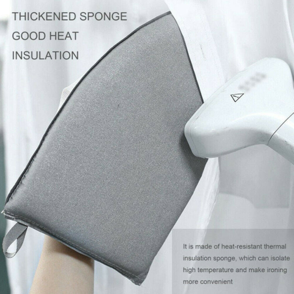Hand-Held Mini Ironing Pad Garment Steamer Ironing Glove Protective Mitt
