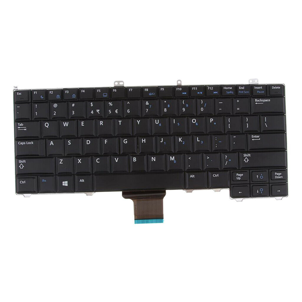 New Plastic US Laptop Notebook Keyboard fit for Dell Latitude12 7000 E7240