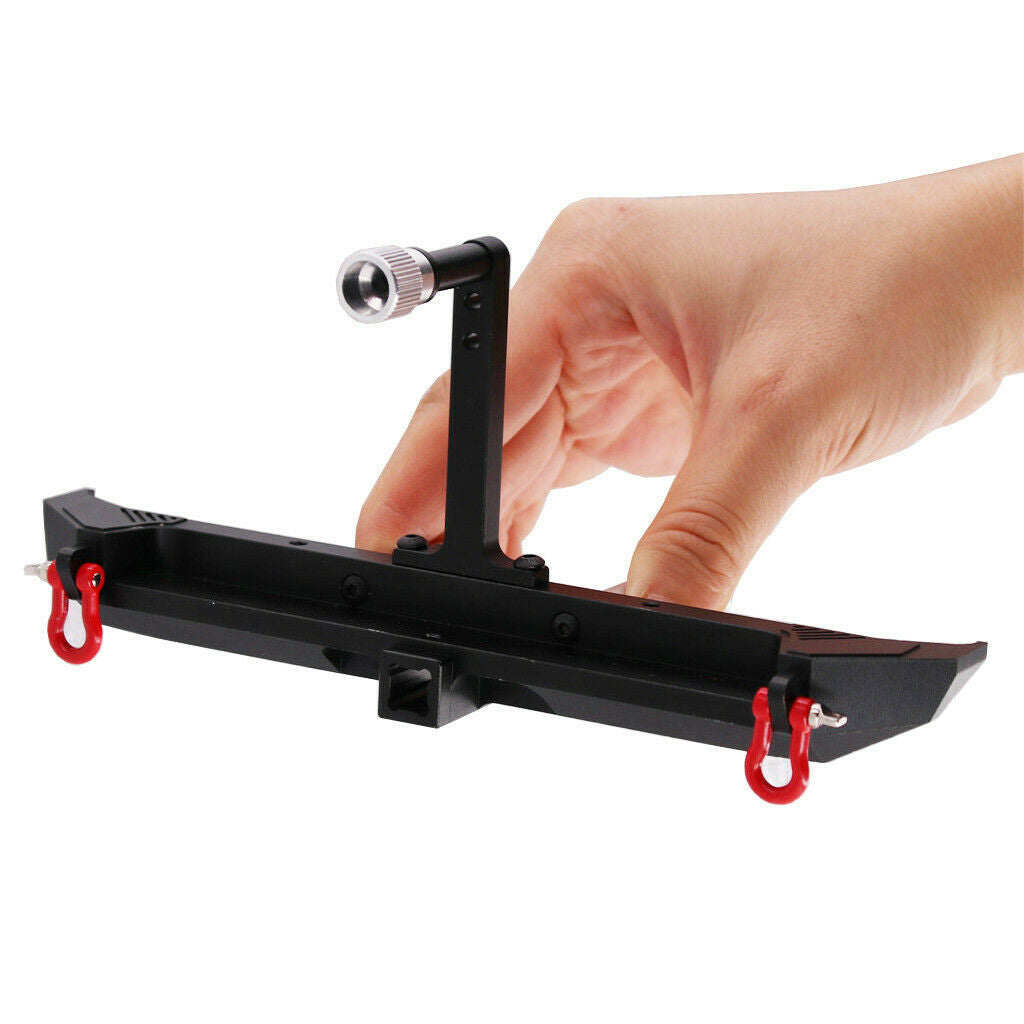 RC Car Rear Bumper, Anti-Collision Metal Rear Bumper for Traxxax  -4 RC