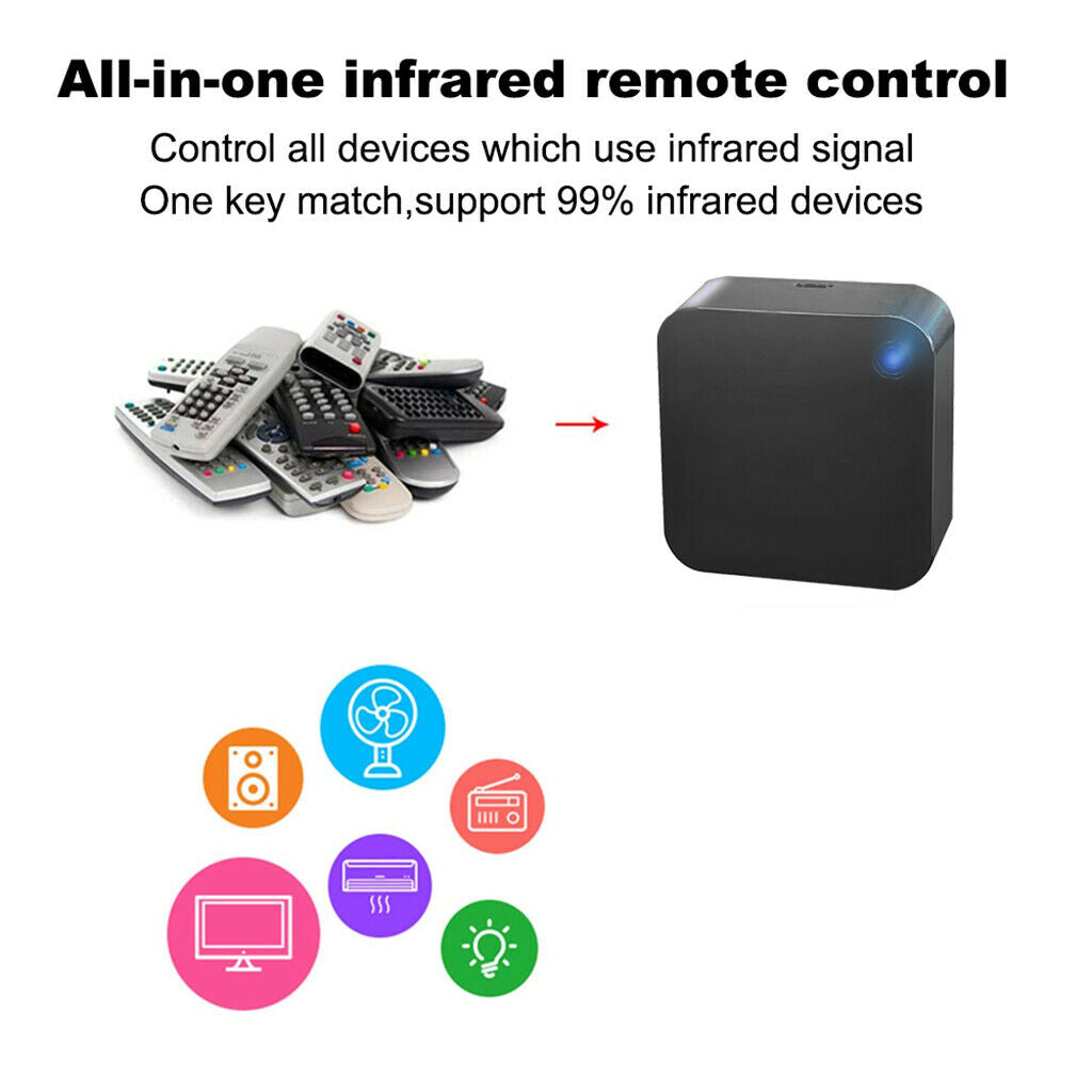 WiFi IR Universal Remote Controller TV Air Conditioning Home Appliances