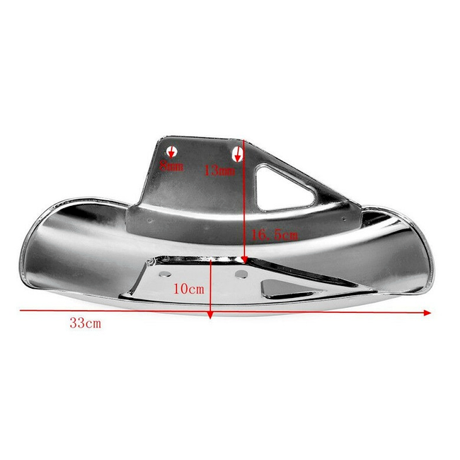 Universal Motorcycle Front Wheel Fender Mudguard Fairing For Suzuki GN125
