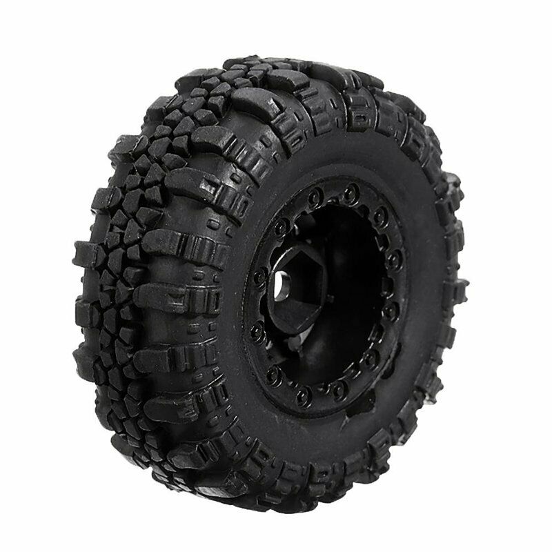 4PCS 1.0 Inch Wheels Hubs Rims for 1/24 Axial SCX24 90081 RC Car Parts