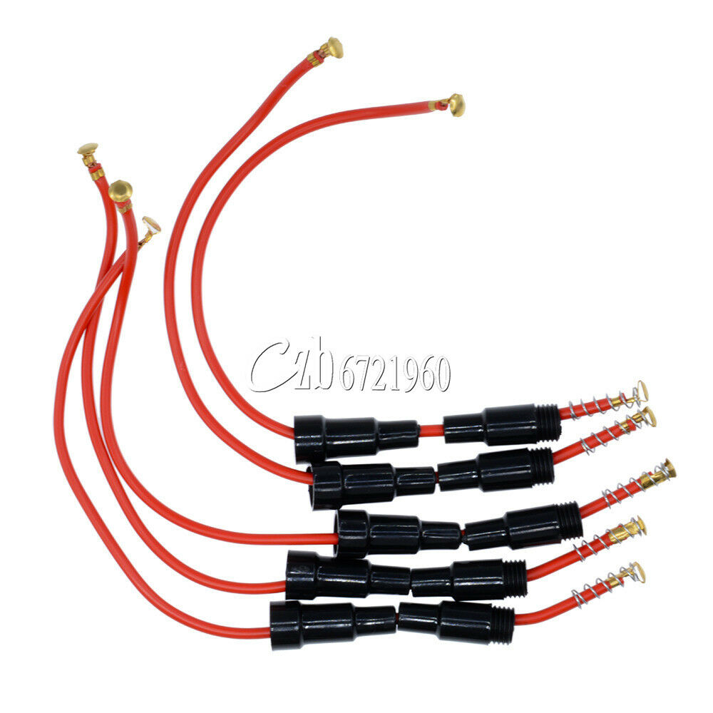 5PCS New 5A 220V Inline Fuse Holder Home Safety Copper Wire Cable Kit Fuse Box