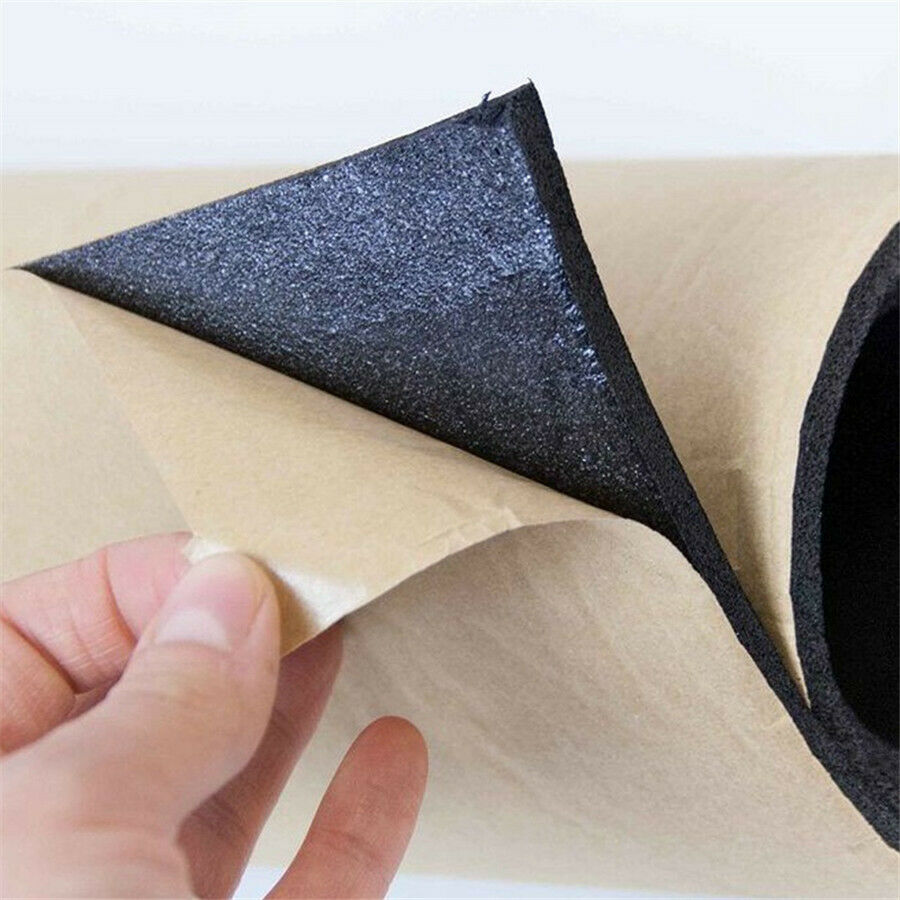 9 Sheets 6mm Car Sound Proofing Deadener Heat Noise Insulation Closed Cell Foam