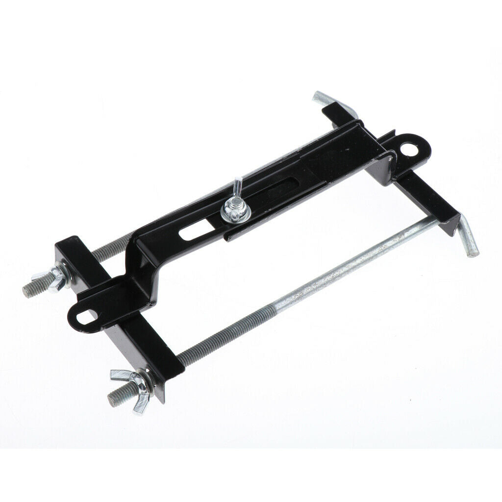 2x Car Battery Tray Recessed Slots