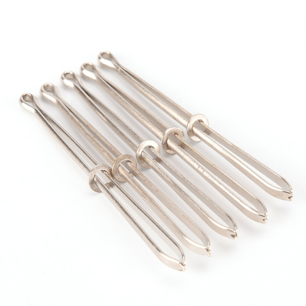 5x Wear Elastic Belt Wearing Rope Weaving Tools Stainless Steel Gets Cited Cl DD