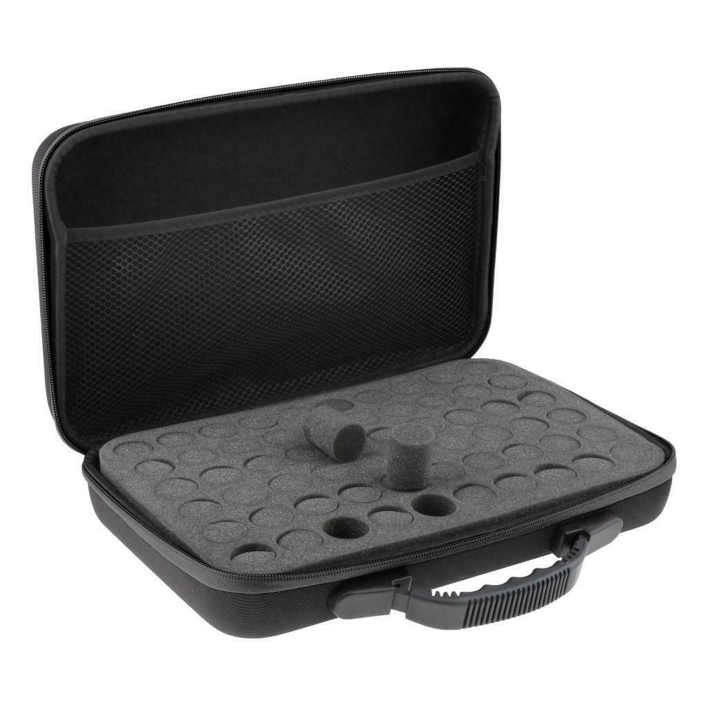 Essential Oil Carrying Case Holds 60 Bottle 5ml Carrying Oil Holder Black
