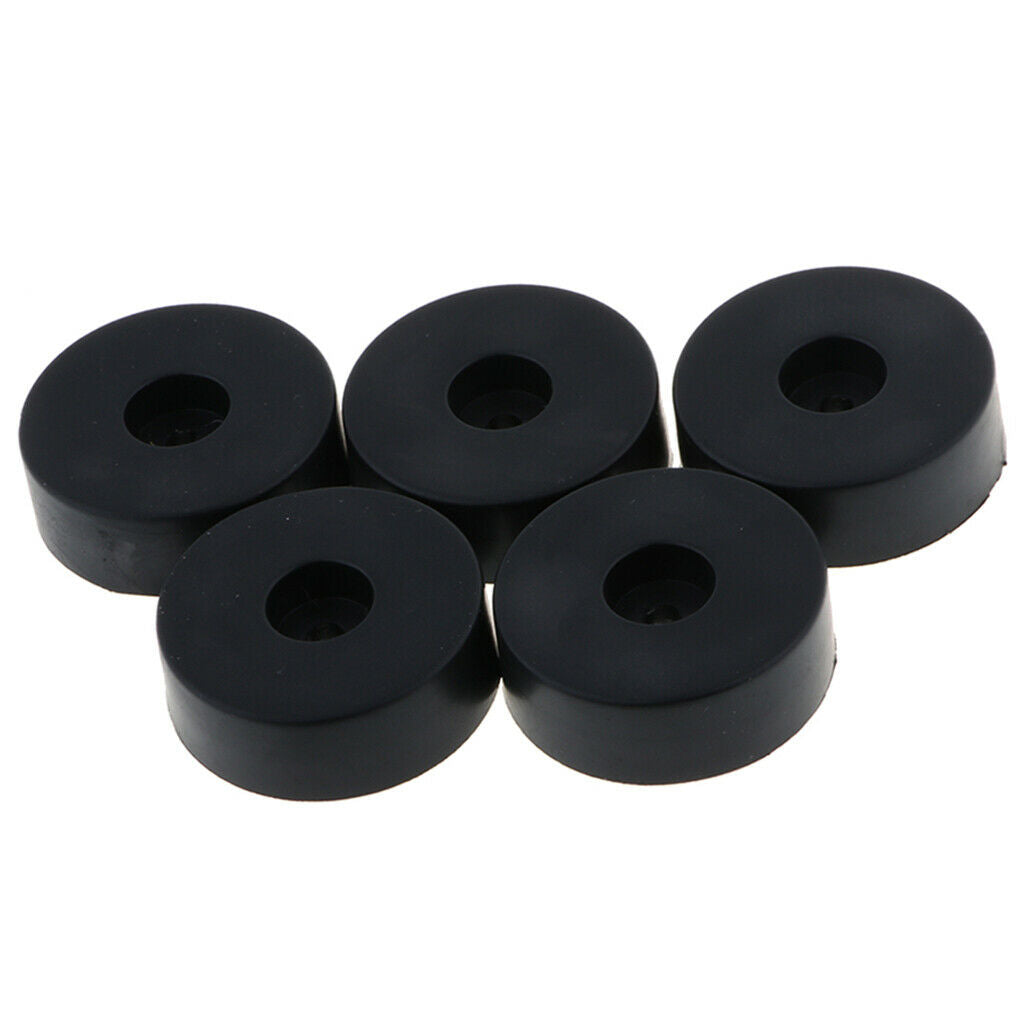 5 Pieces 45x15mm Cabinet Amplifier Speaker Isolation Rubber Feet Pads Base