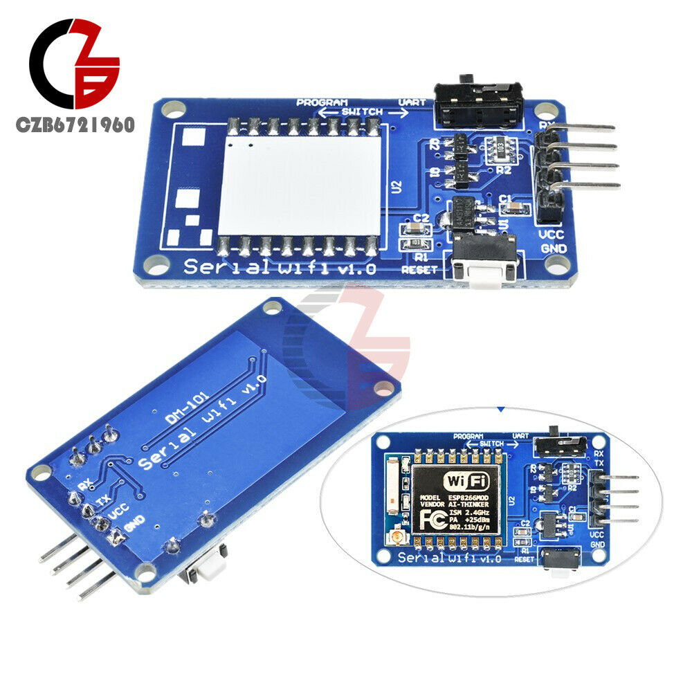 ESP8266 4.5-5V ESP-07 V1.0 TTL Serial Wifi Transceiver Adatper Board For Arduino