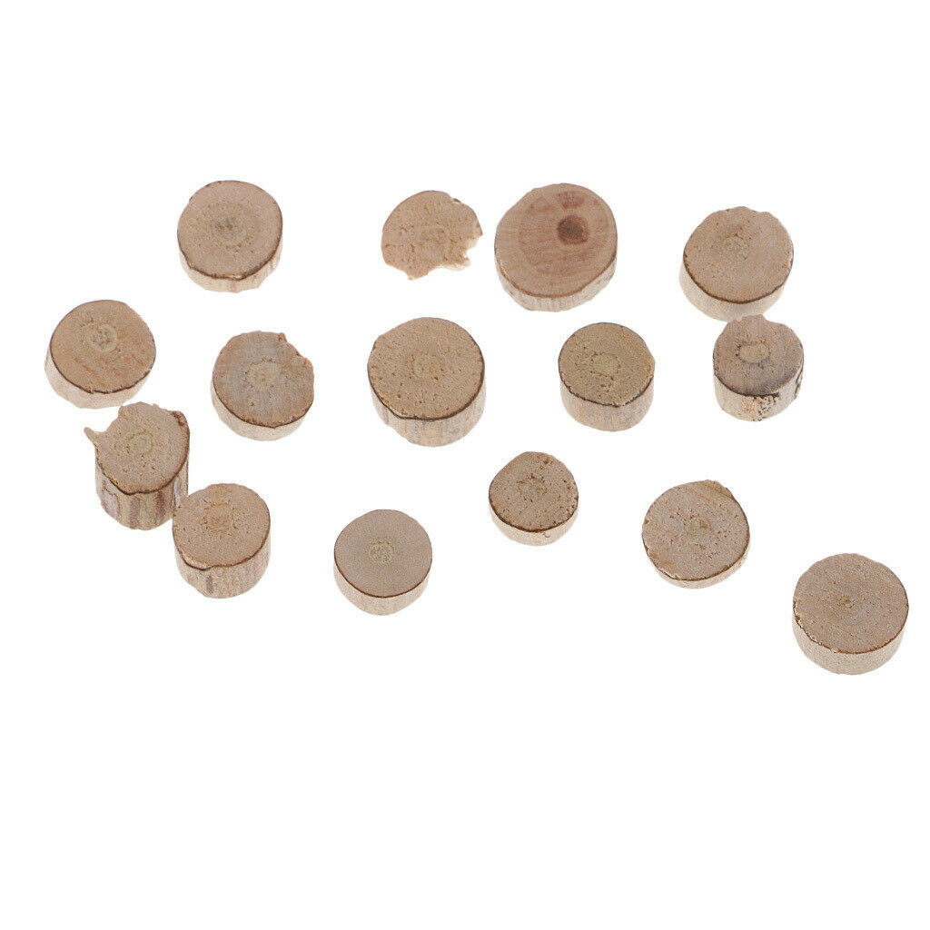100pc Rustic Wood Log Slices Discs and 60pcs Wooden Number for Wedding Decor