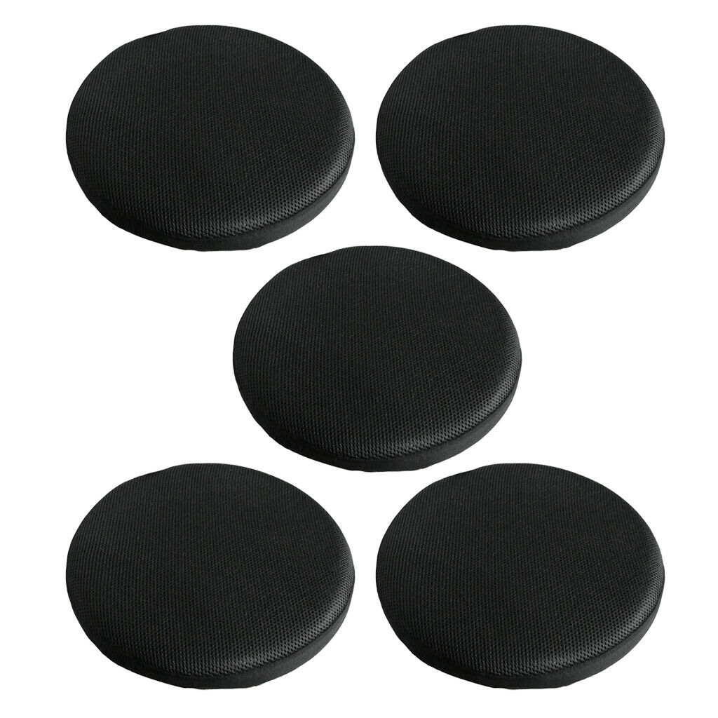 5 Pieces 40cm/16'' Dia Elastic Round Bar Stool Cover Chair Protector Pad