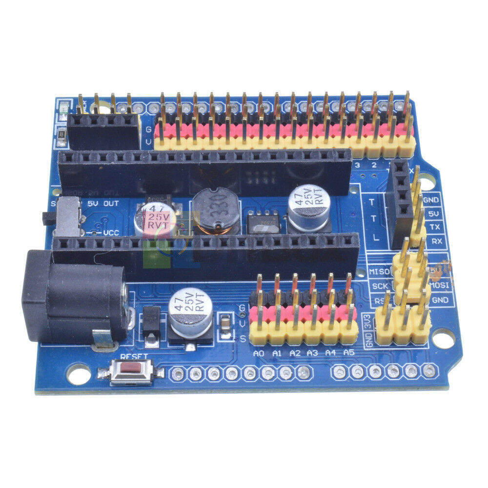 Fit ForArduino Nano Expansion Board Micro Sensor Shield v3.0 I/O Uno R3 leonardo