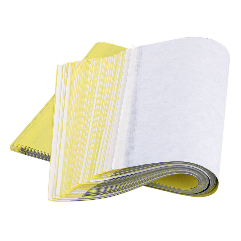 50x Professional Tattoo Transfer Paper Thermal Stencil Paper for Tattoo