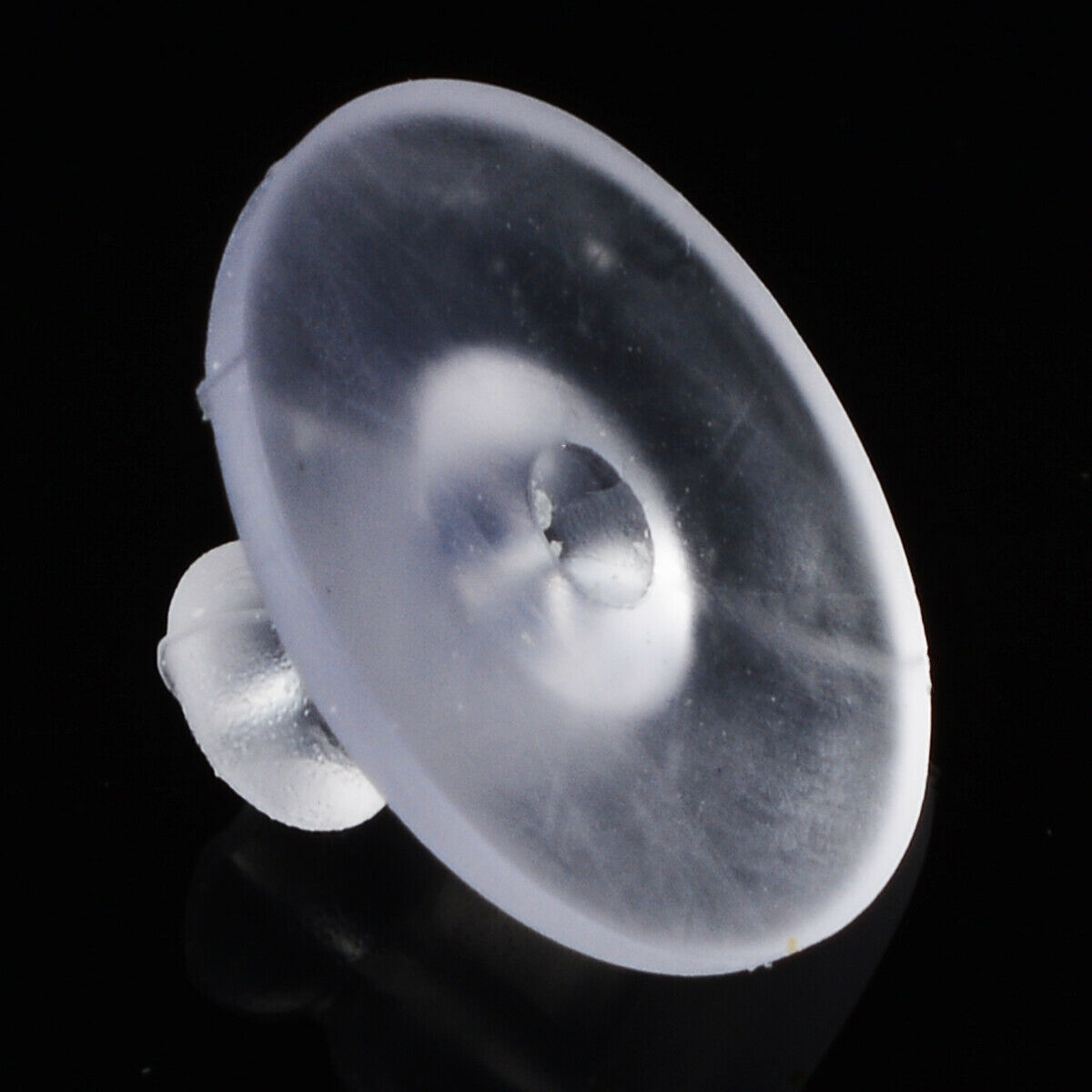 silicone Earring Backs Soft Clear Silicone Ear Stoppers Nuts Stabilizers50pc