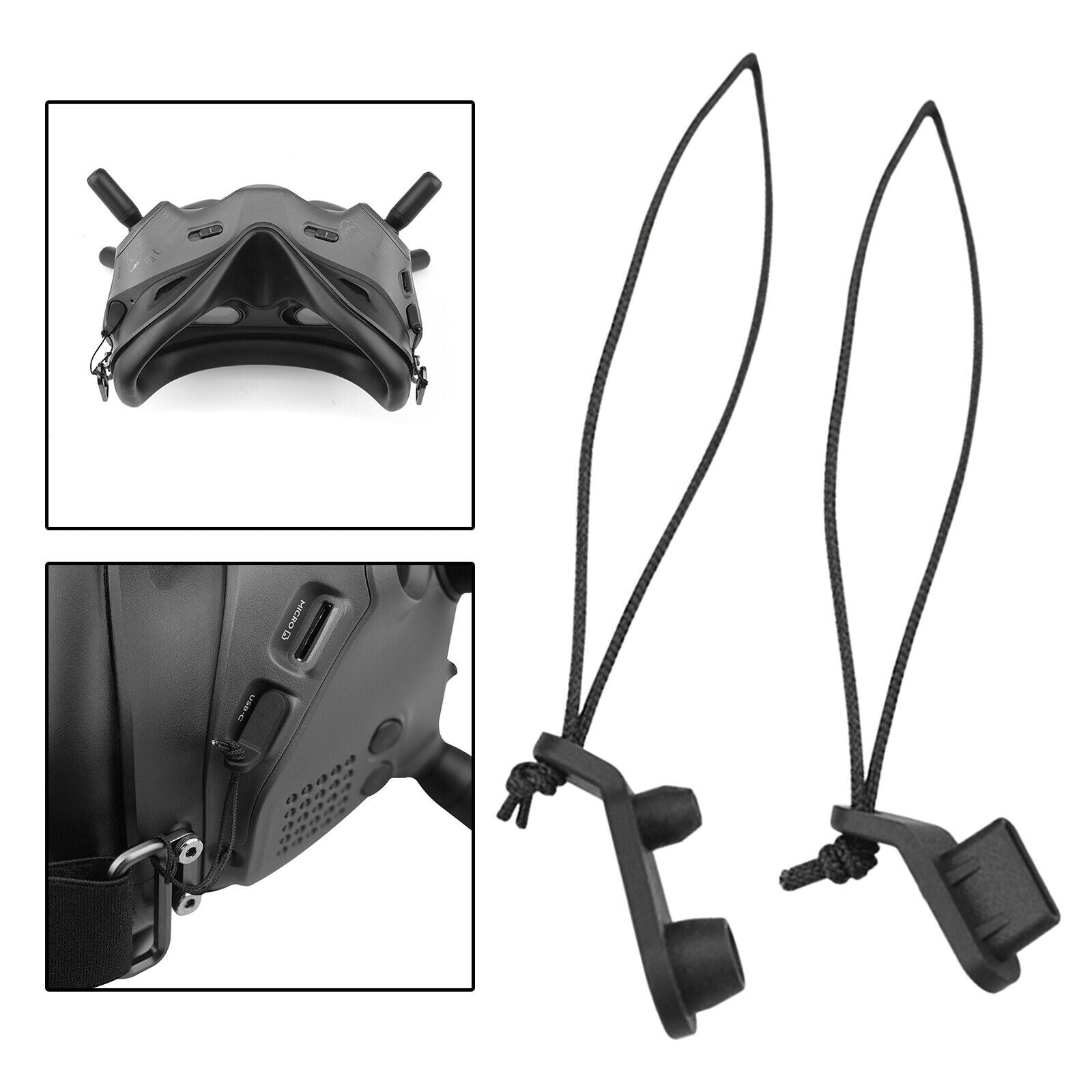 Dustproof Earplug Kit for DJI FPV Goggles V2 Accessory Professional Durable