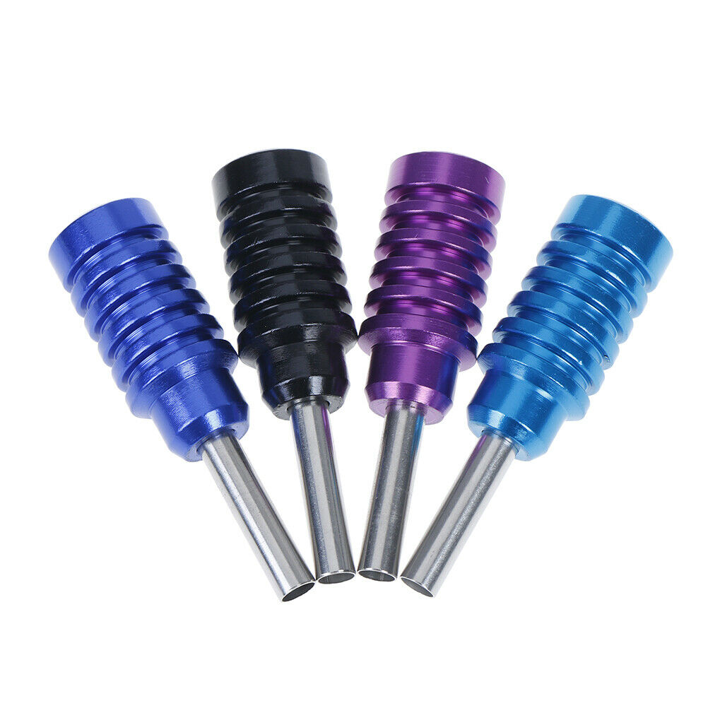 25mm Aluminum Alloy Tattoo Machine Gun Handle Grips Tube Tip Back Stem Su.l8