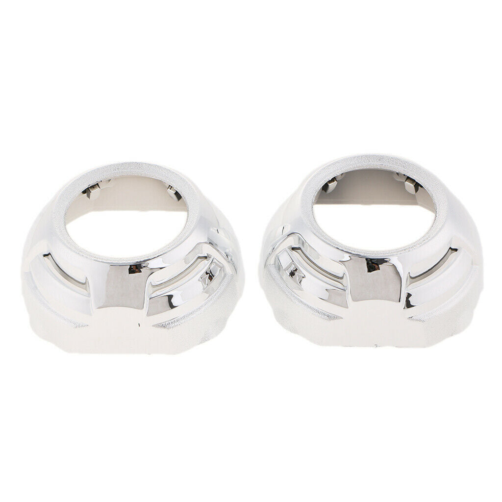 3'' Shrouds Bezels Retrofit Xenon HID Headlight Projector 3 Inch For Audi Q5